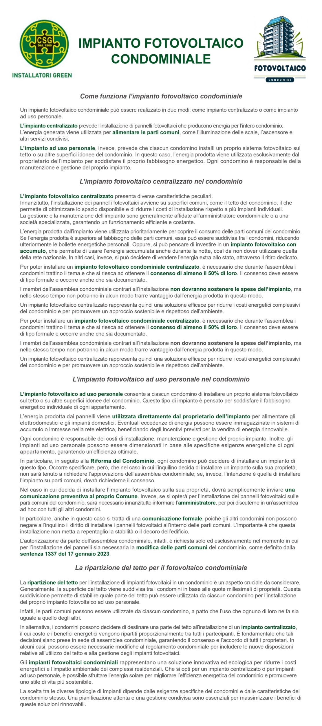 Impianti fotovoltaici a Milano